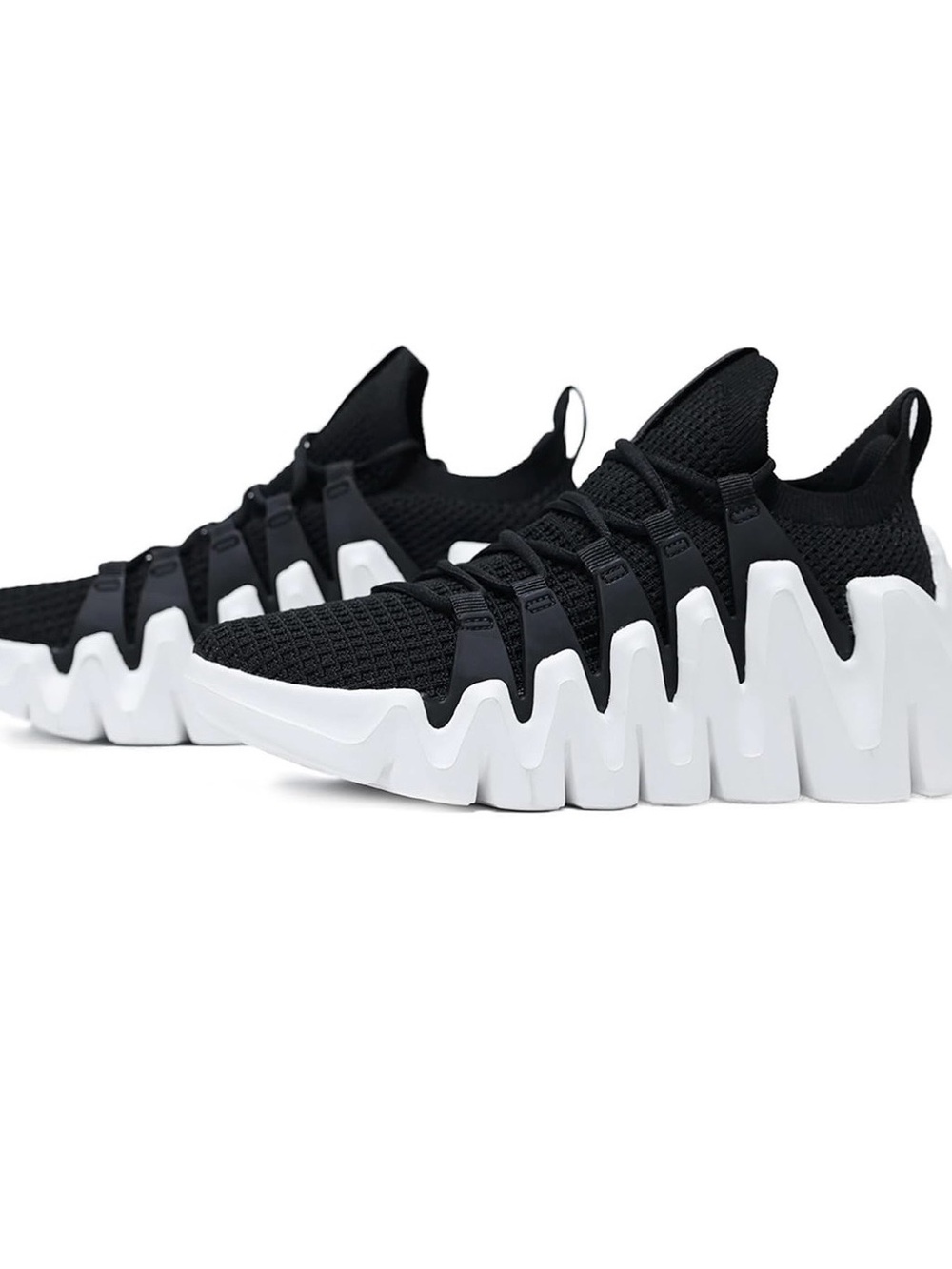 Mens Fashion Sneakers Slip on Tennis Shoes Breathable